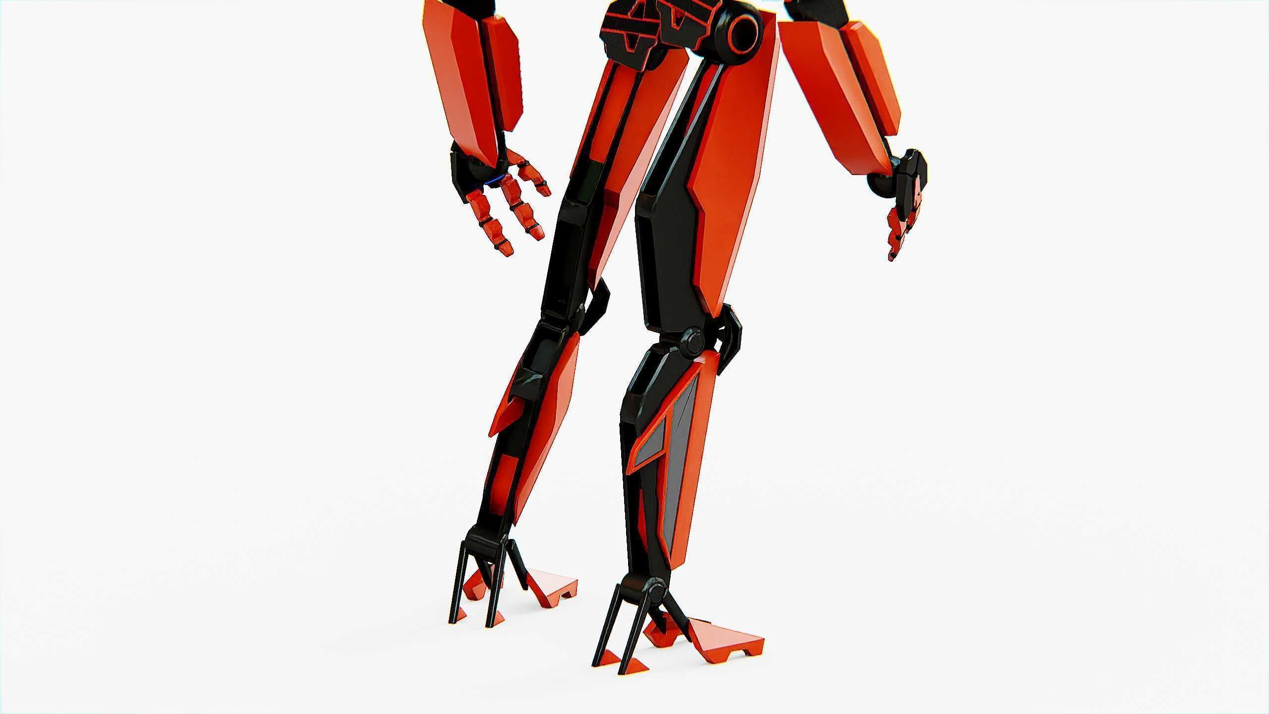 ANDROID MO Rigged for Unreal Engine - Unity - MIXAMO 3D model_26