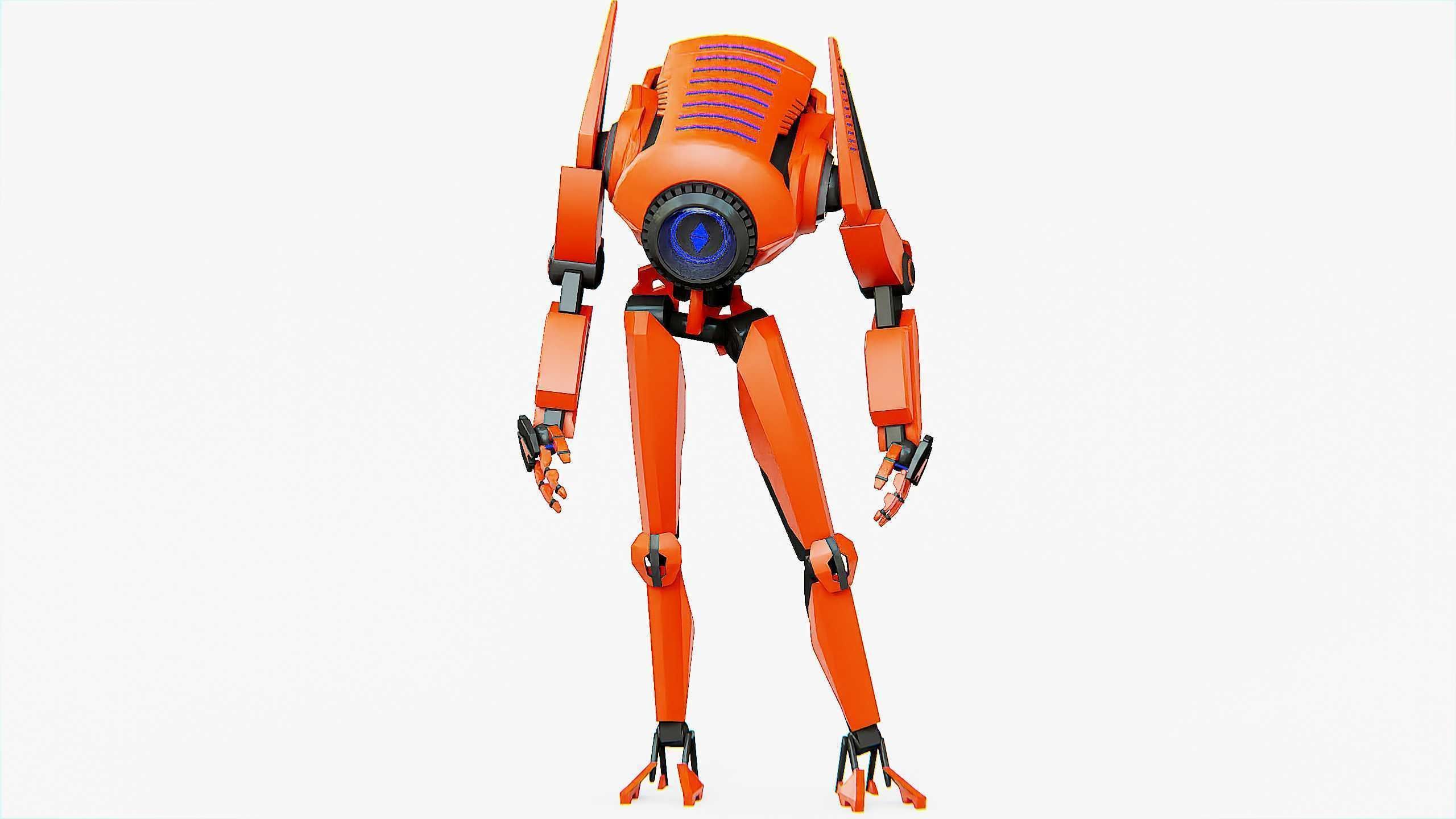 ANDROID MO Rigged for Unreal Engine - Unity - MIXAMO 3D model_4