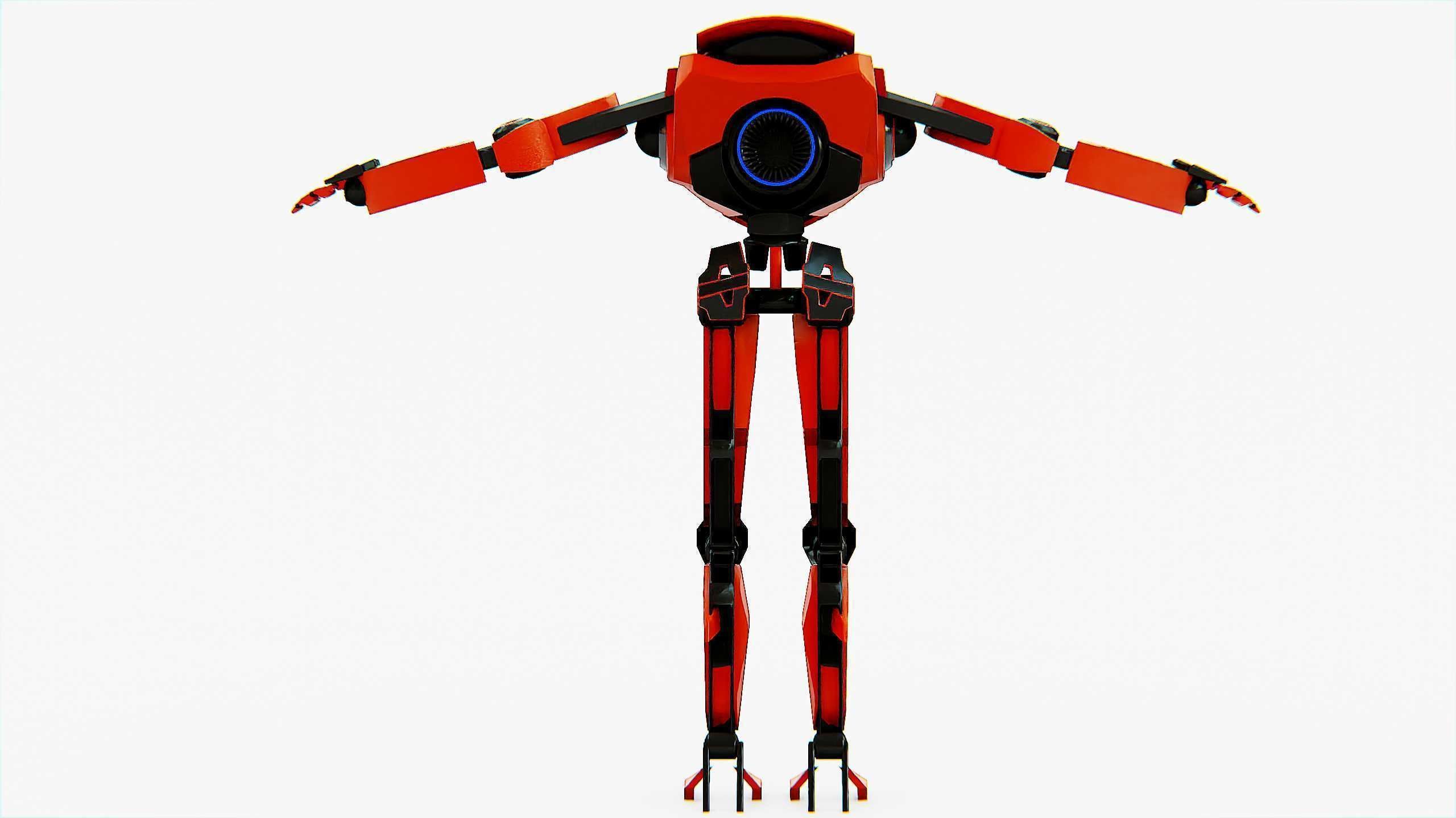 ANDROID MO Rigged for Unreal Engine - Unity - MIXAMO 3D model_31