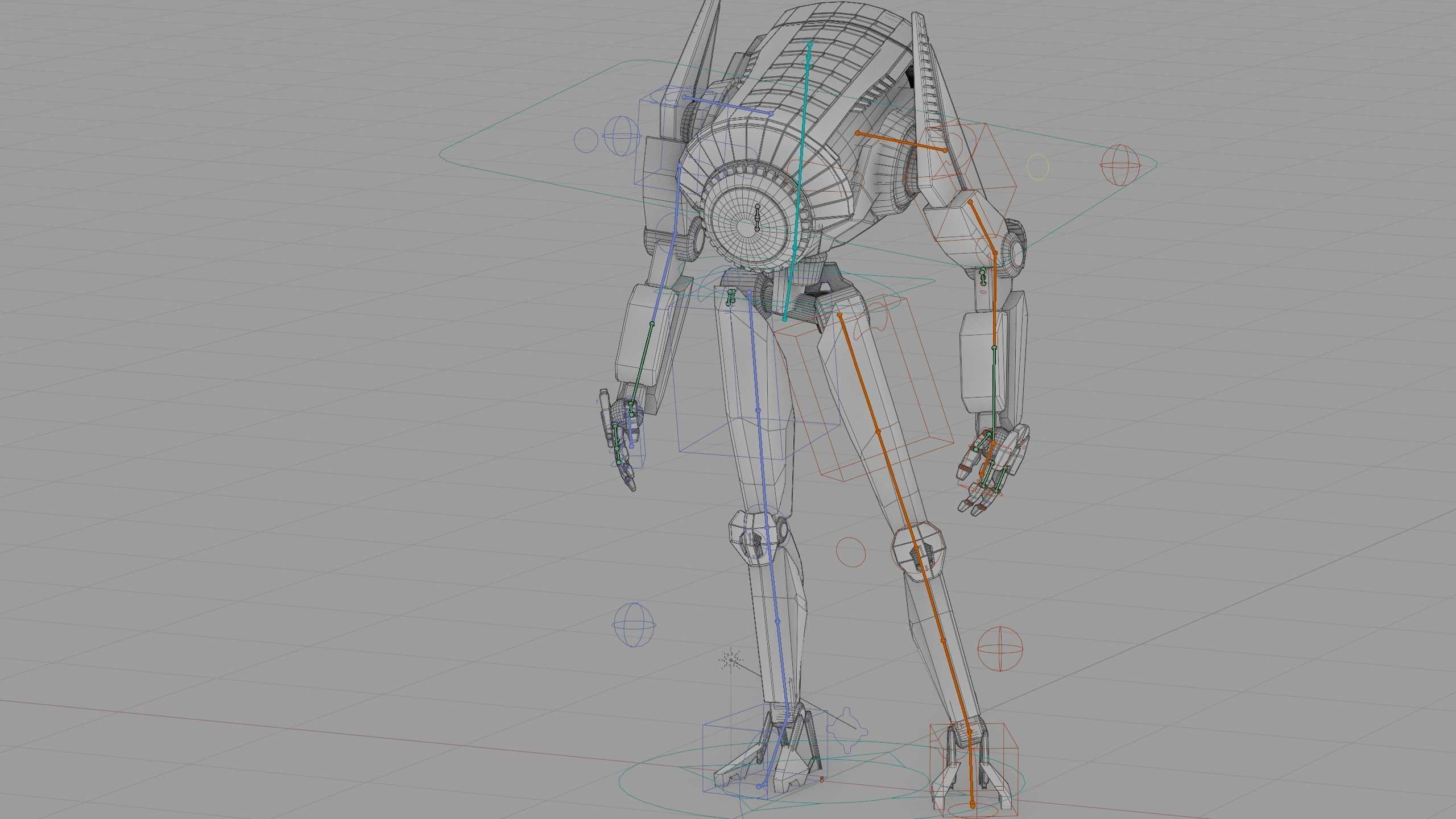 ANDROID MO Rigged for Unreal Engine - Unity - MIXAMO 3D model_40