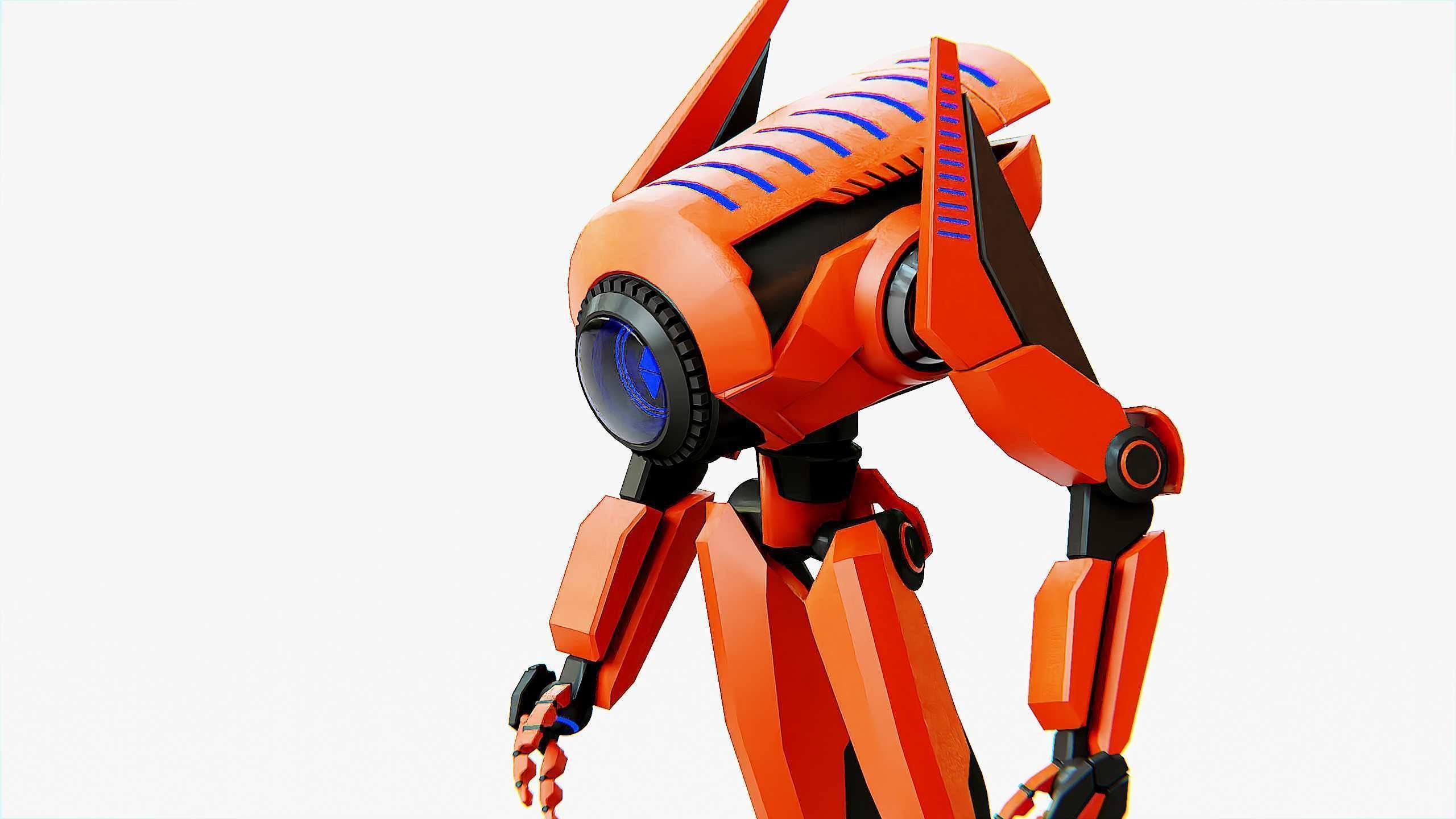 ANDROID MO Rigged for Unreal Engine - Unity - MIXAMO 3D model_22