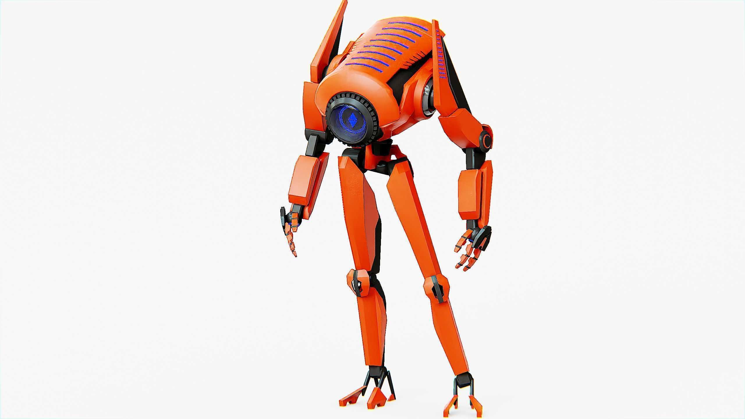 ANDROID MO Rigged for Unreal Engine - Unity - MIXAMO 3D model_5