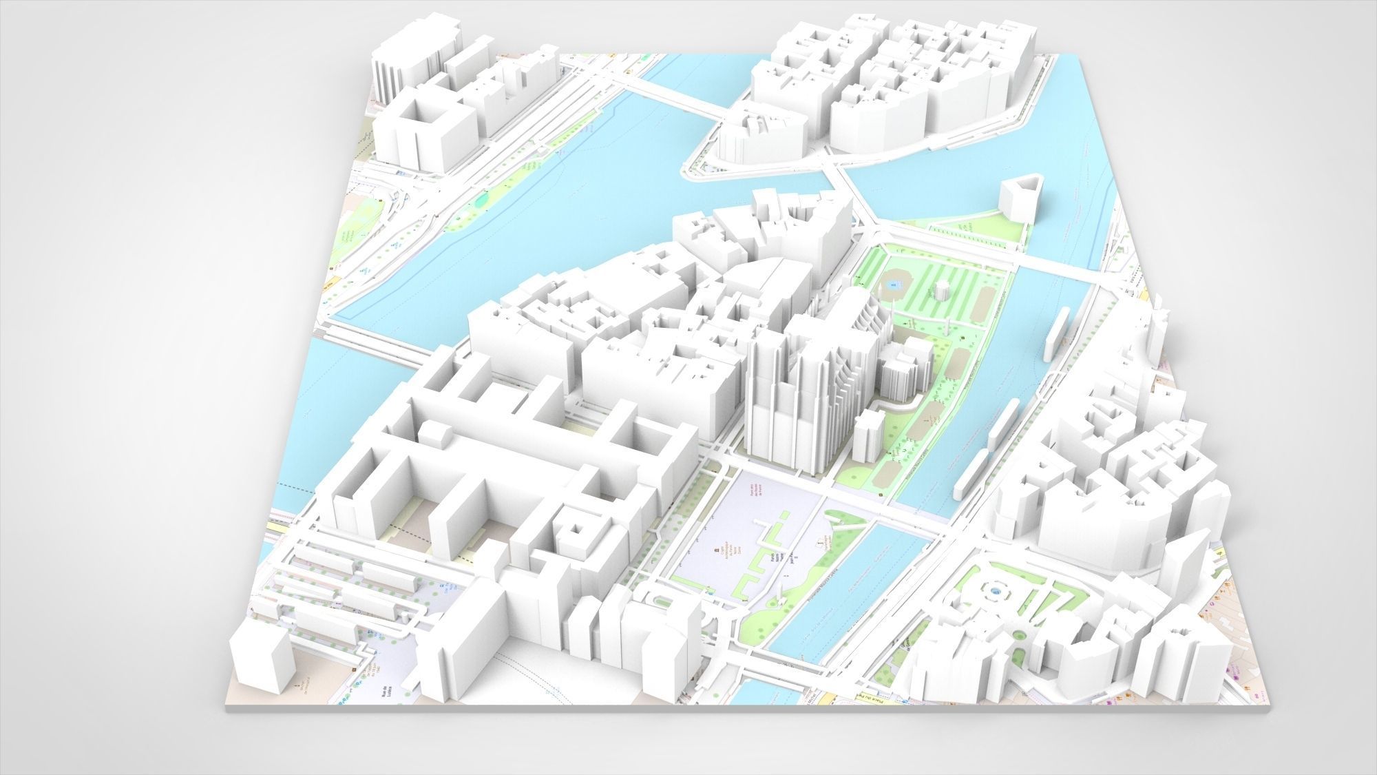 Notre Dame Cathedral Paris France 3D model_3