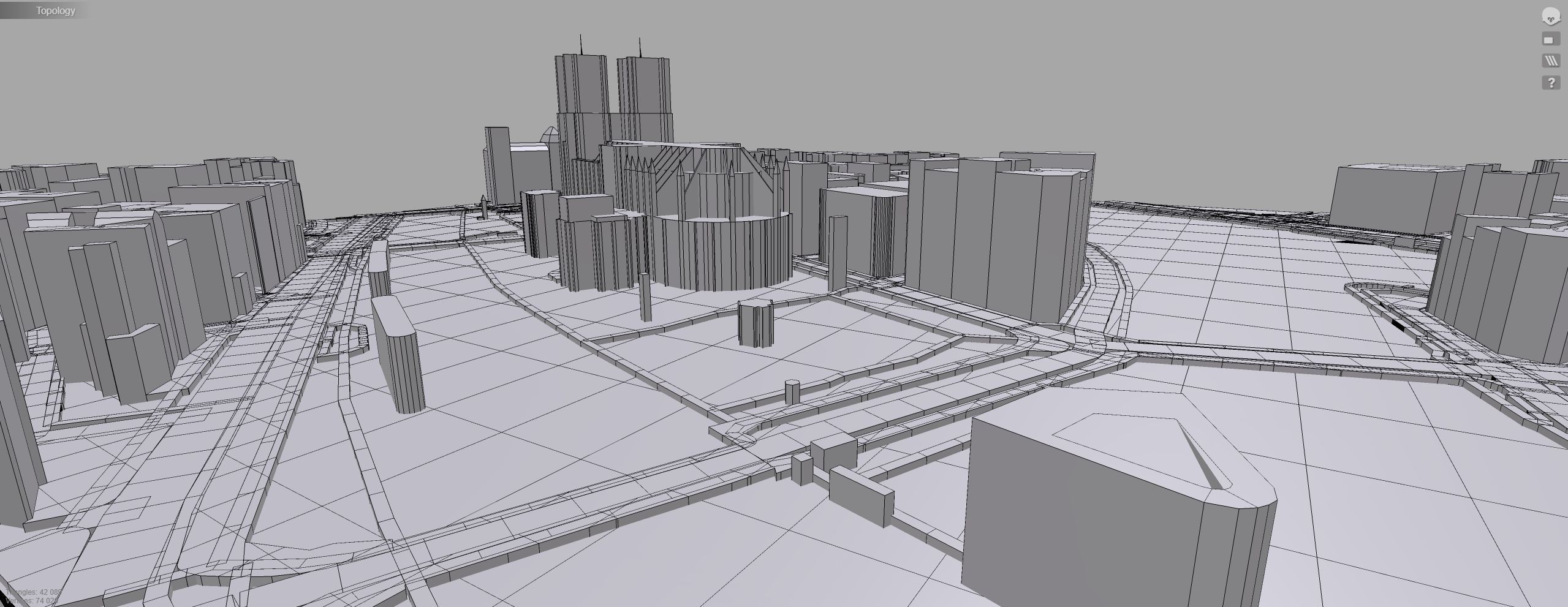 Notre Dame Cathedral Paris France 3D model_13