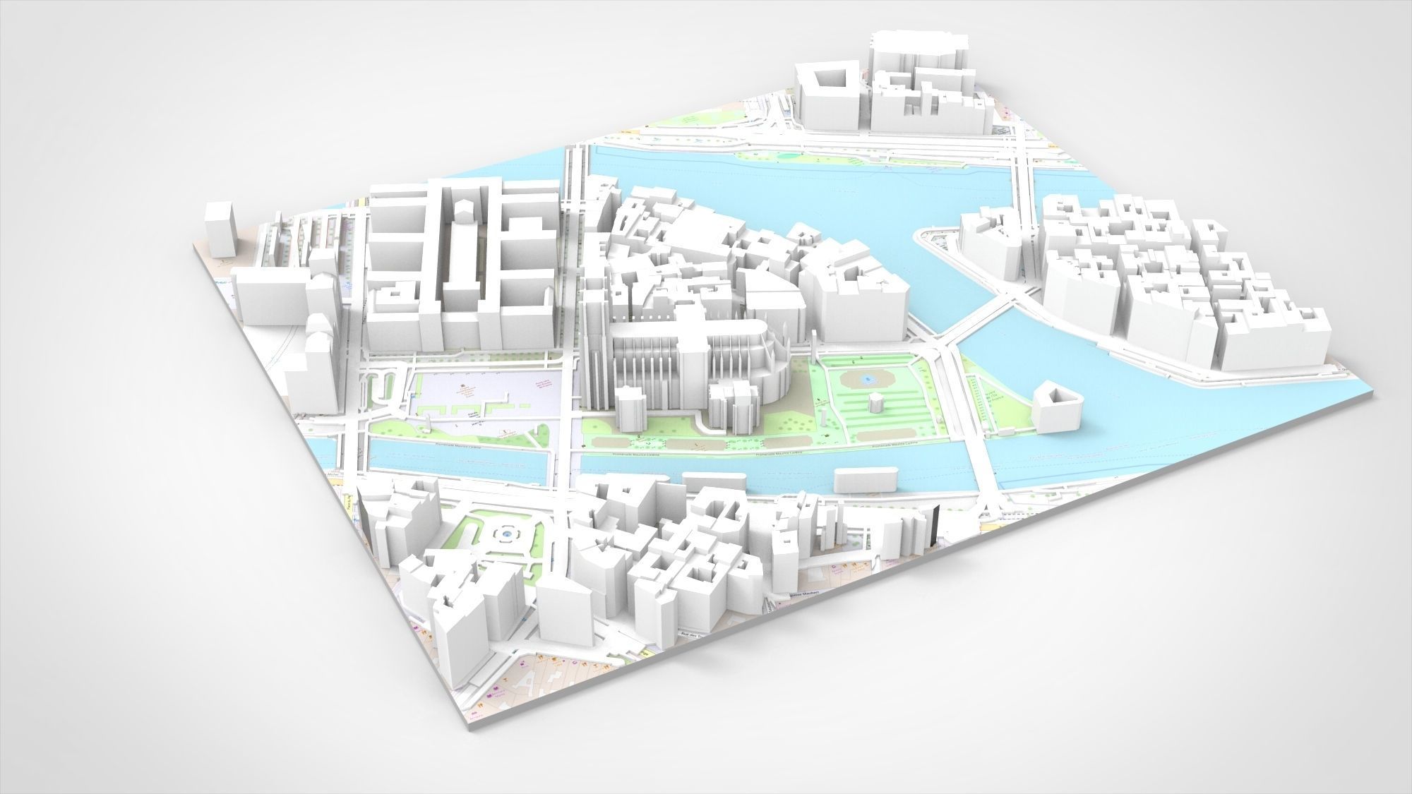 Notre Dame Cathedral Paris France 3D model_2