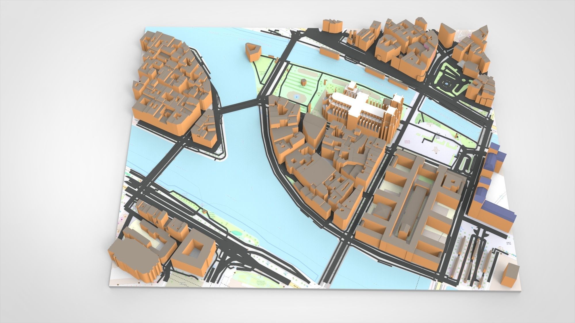 Notre Dame Cathedral Paris France 3D model_6