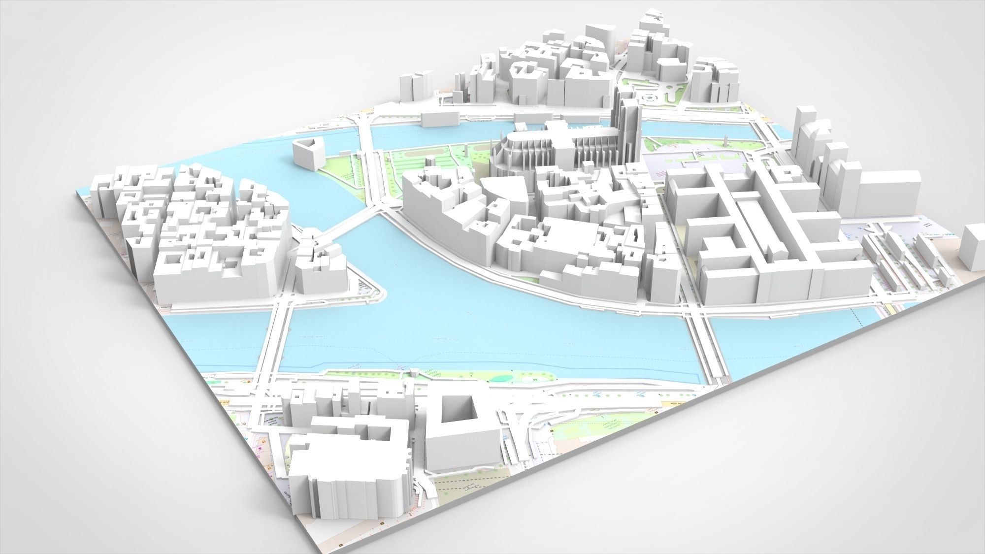 Notre Dame Cathedral Paris France 3D model_1