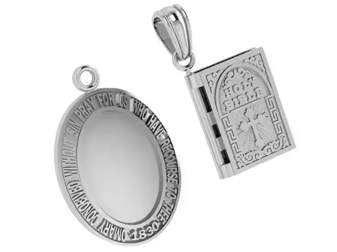 Bible Christian Pendant 4594