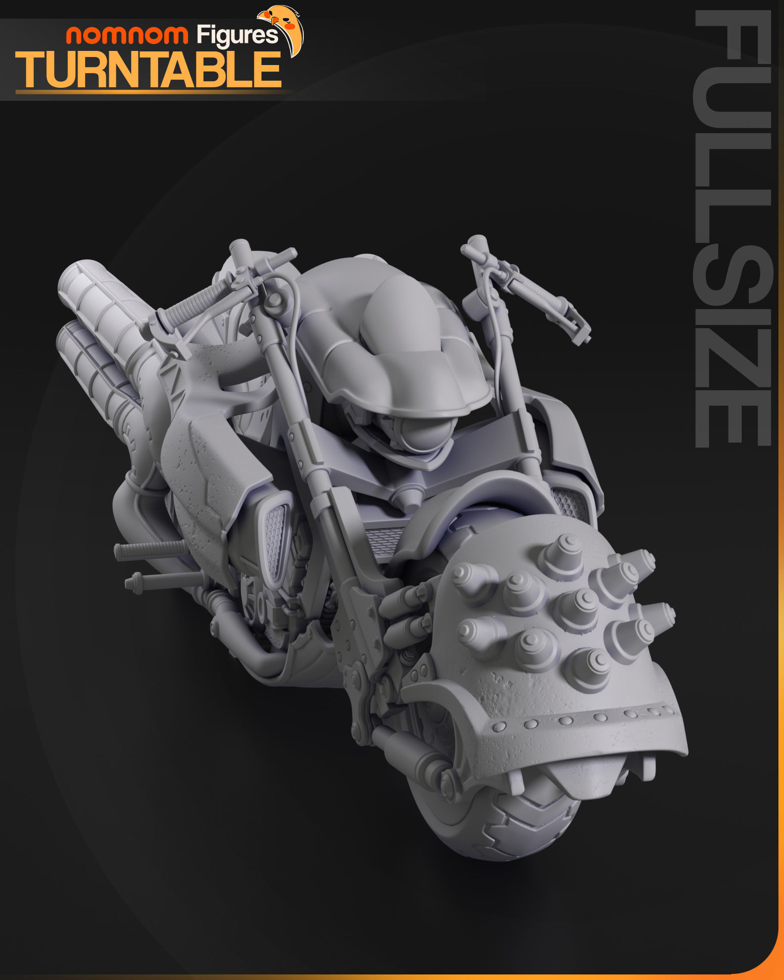 Hardy Daytona - Final Fantasy VII 3D print model_2