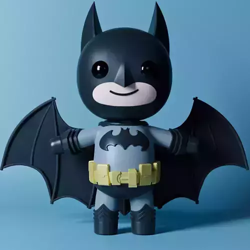 CHIBI BATMAN 3D print model