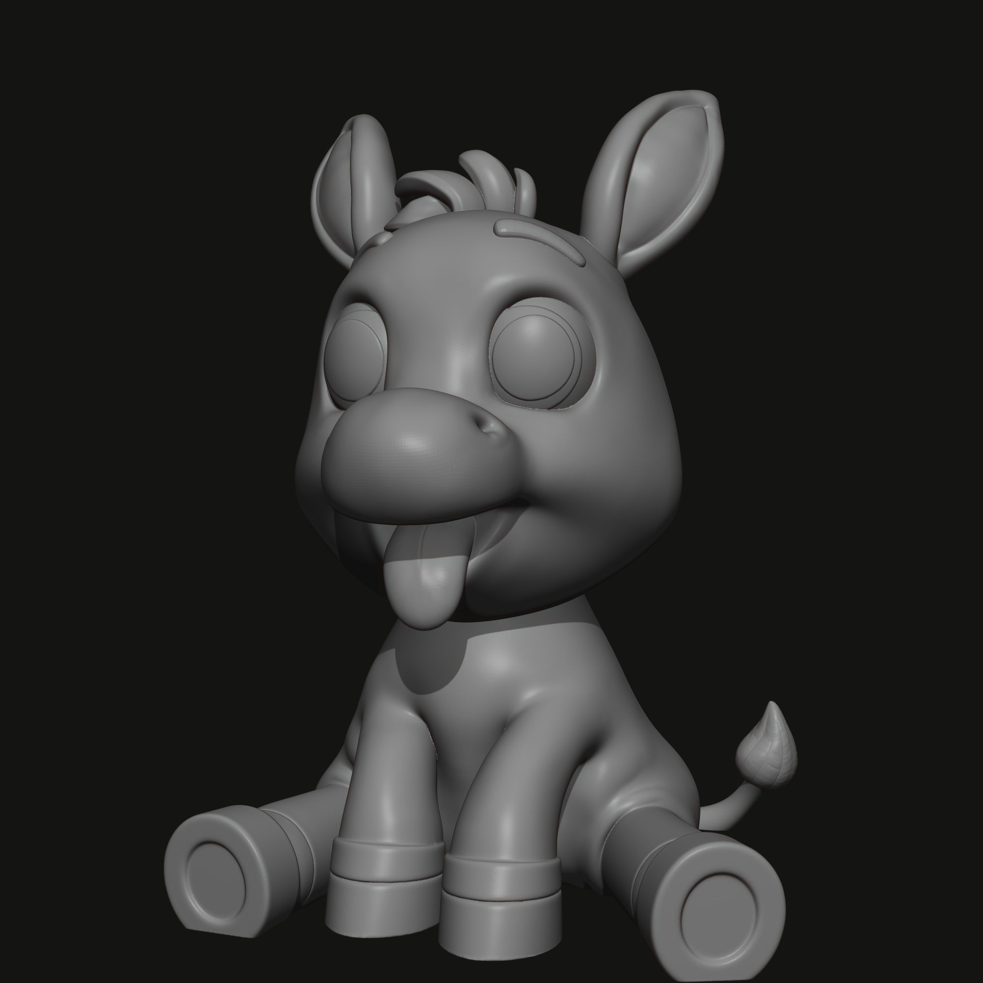 BABY DONKEY 3D print model_1