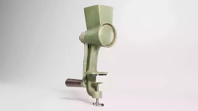 Nut And Coffee Grinder Low Poly Low-poly 3D model