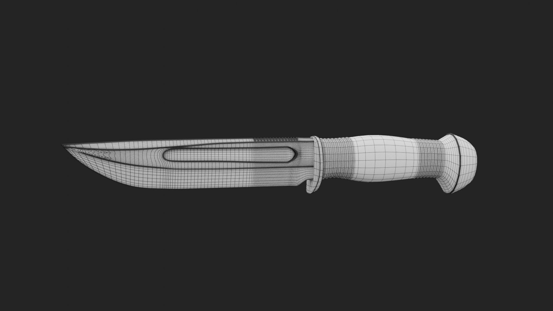 Knife K5 3D print model_6
