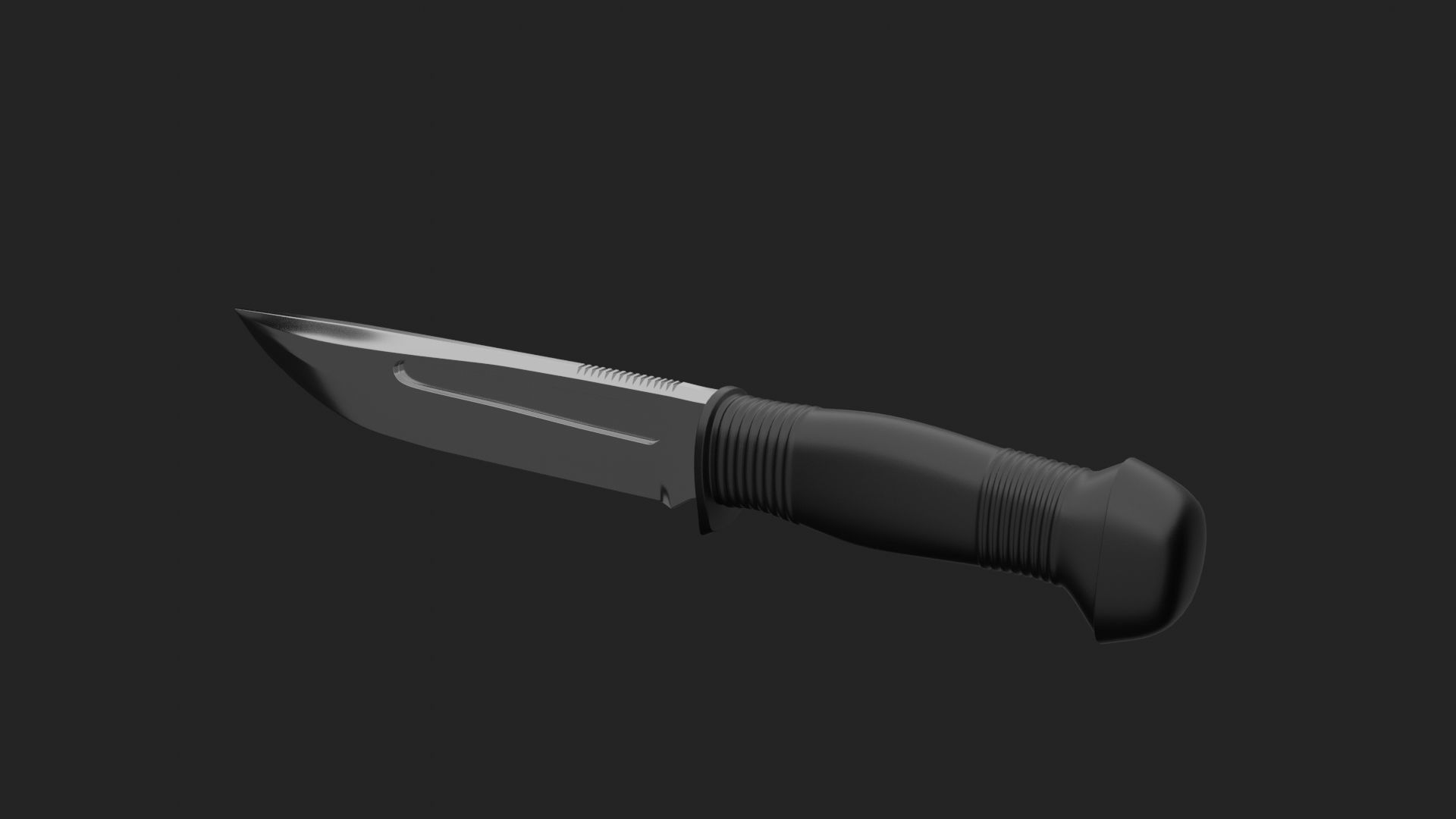 Knife K5 3D print model_3