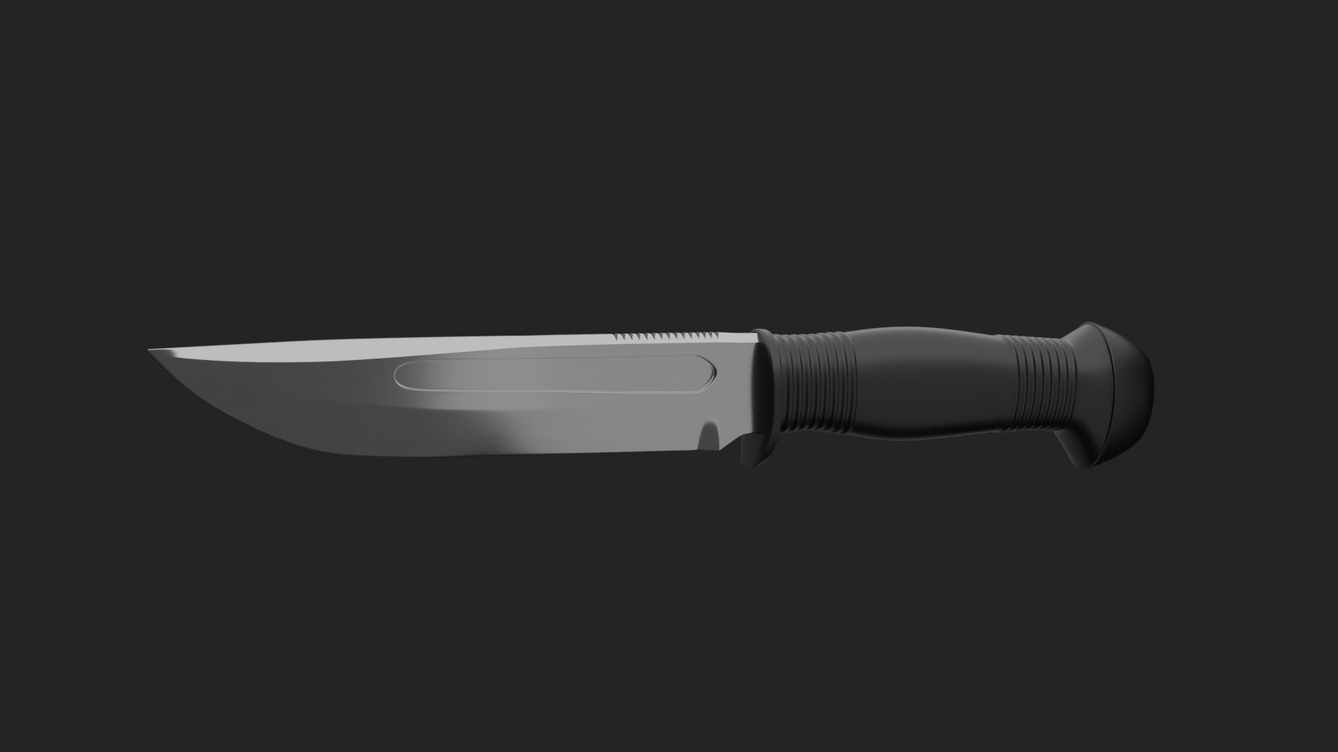 Knife K5 3D print model_1