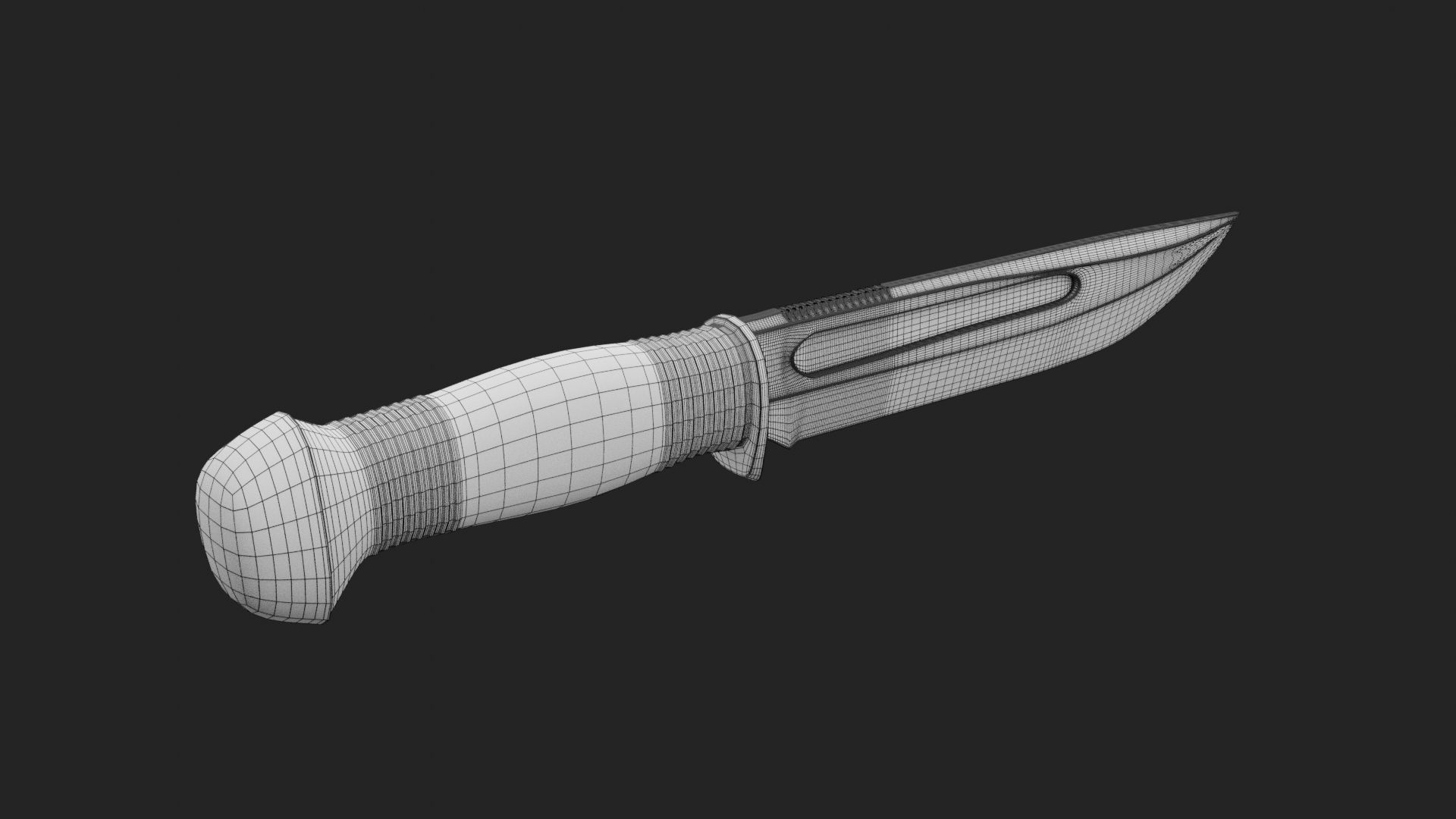 Knife K5 3D print model_8