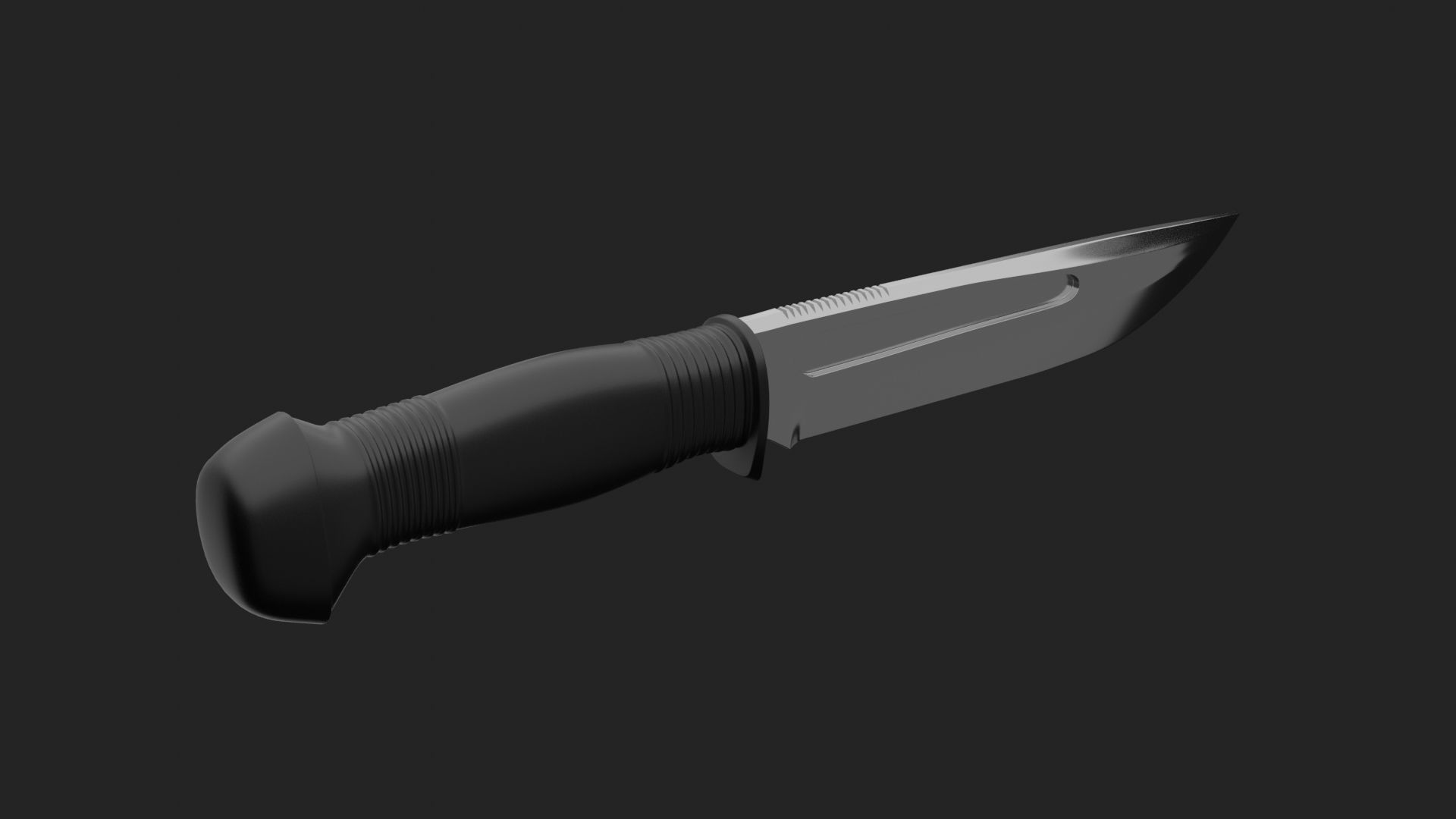 Knife K5 3D print model_4