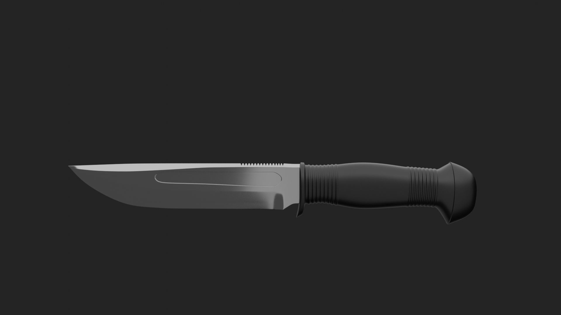Knife K5 3D print model_2