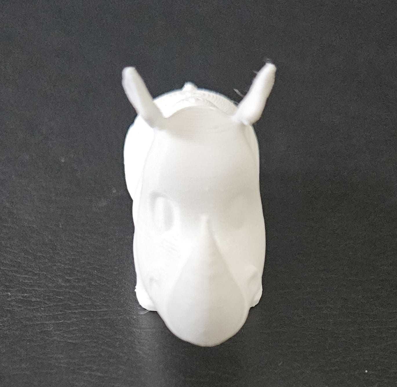 Stylized Cartoon Rhino 3D print model_12