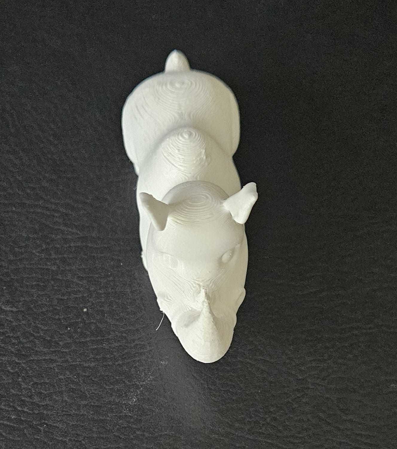 Stylized Cartoon Rhino 3D print model_11