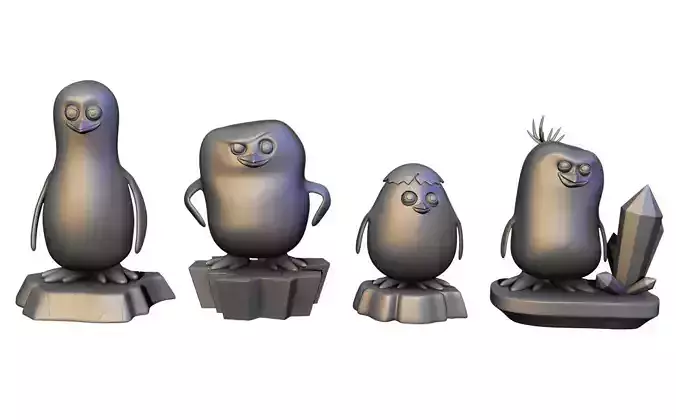 Penguins of Madagascar Figures