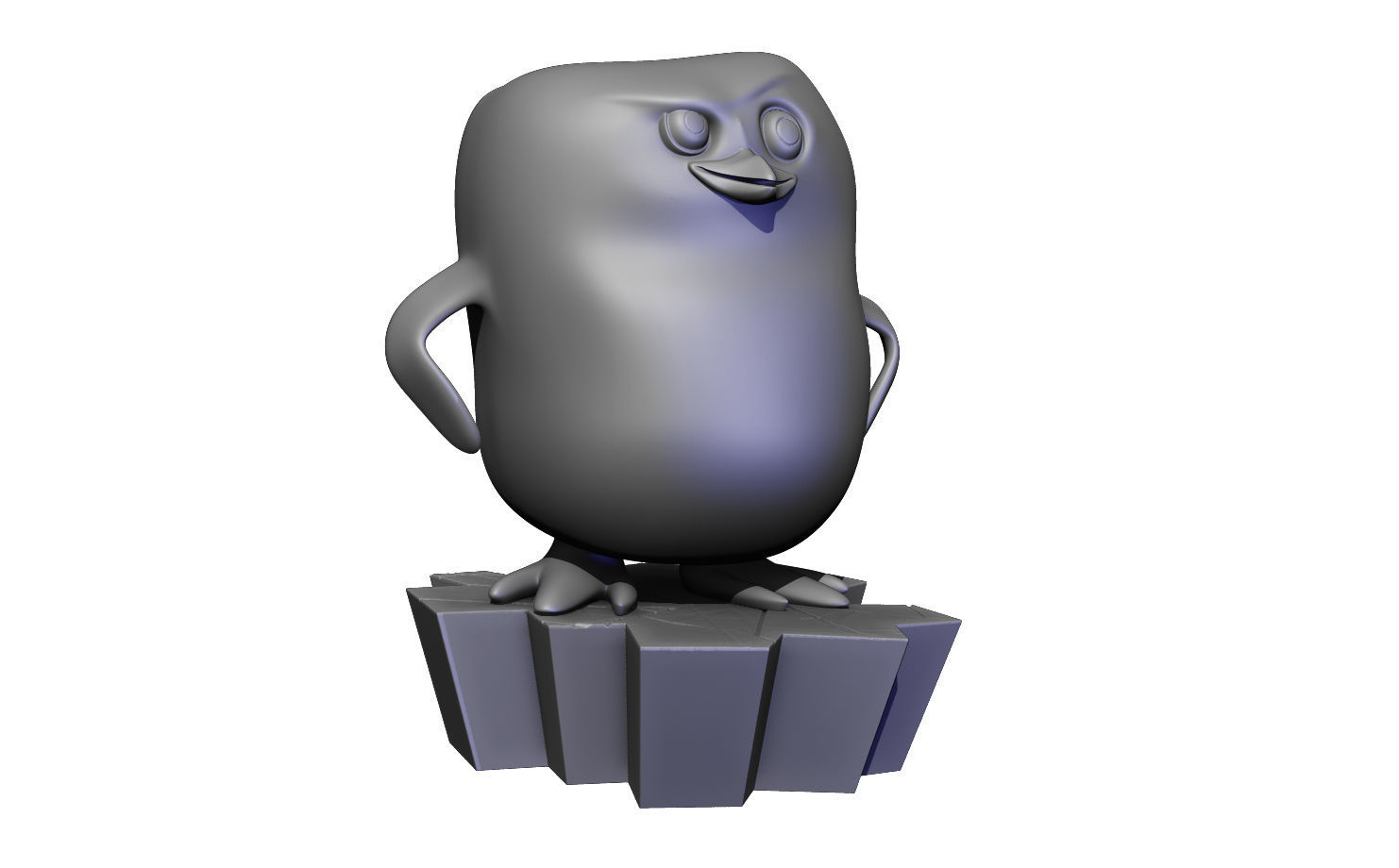 Penguins of Madagascar Figures 3D print model_2