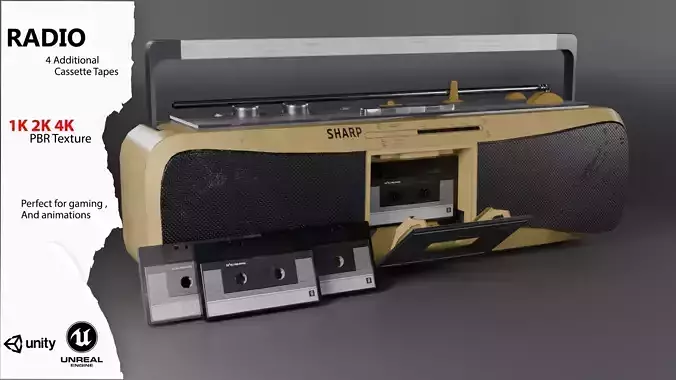 Radio And Cassette tape