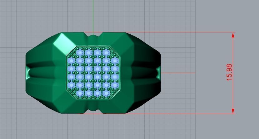 ring men 3D print model_6