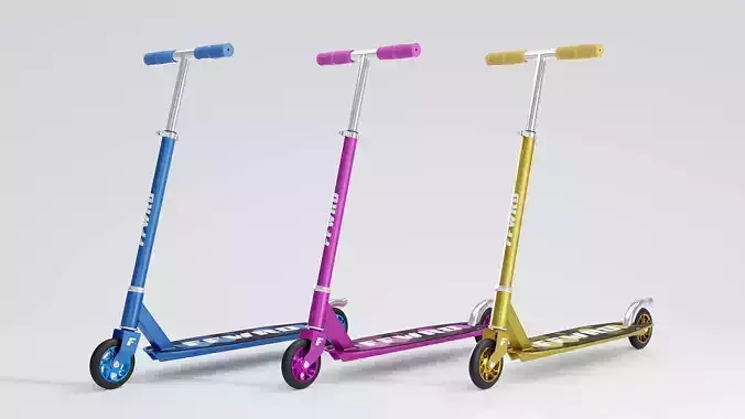 Push Scooter in 3 Colors