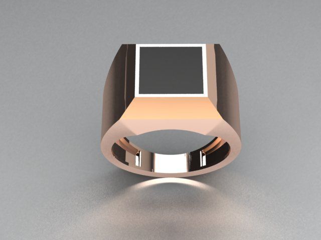 ring men 3D print model_2