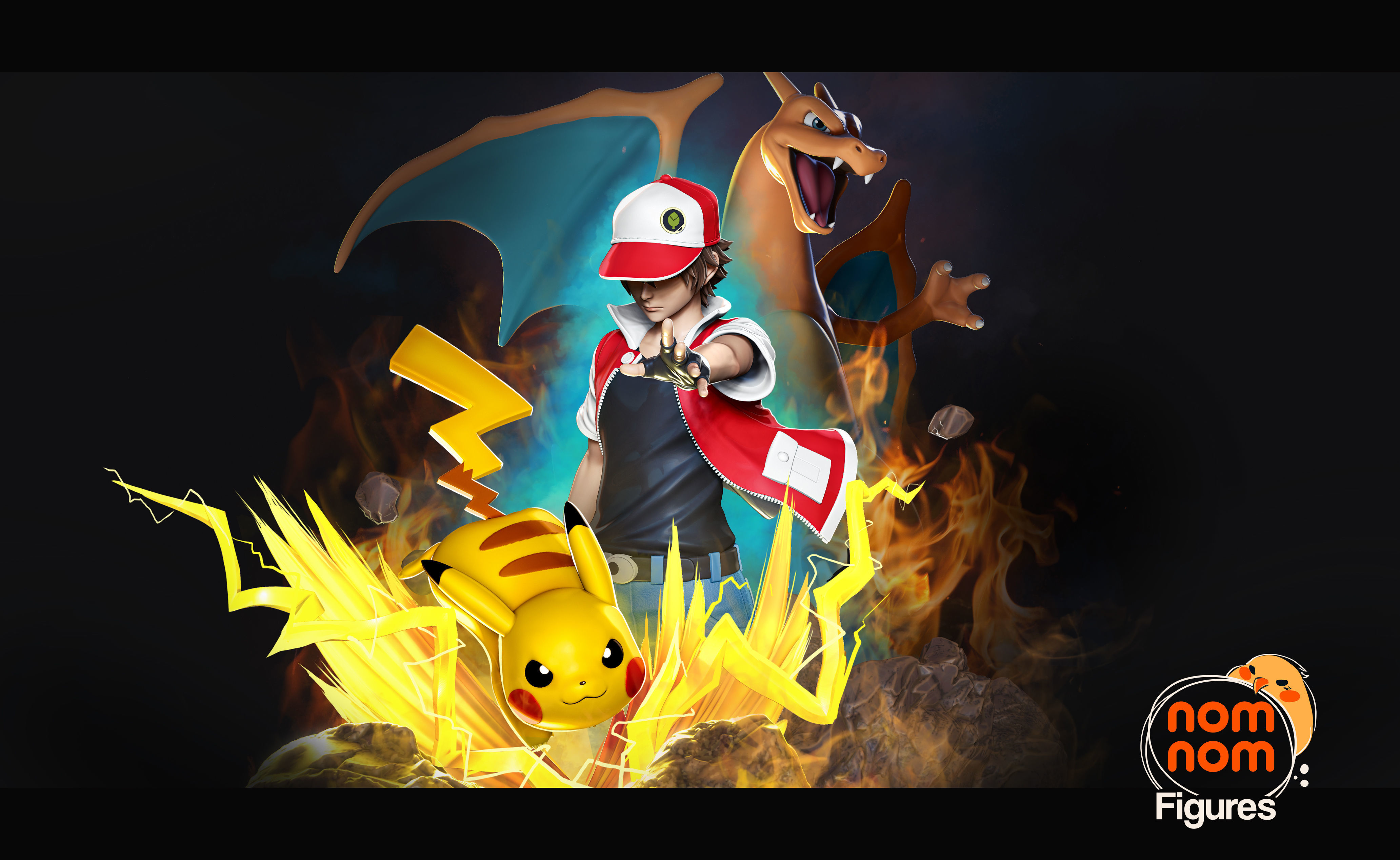 Red - Pokemon 3D model 3D printable | CGTrader
