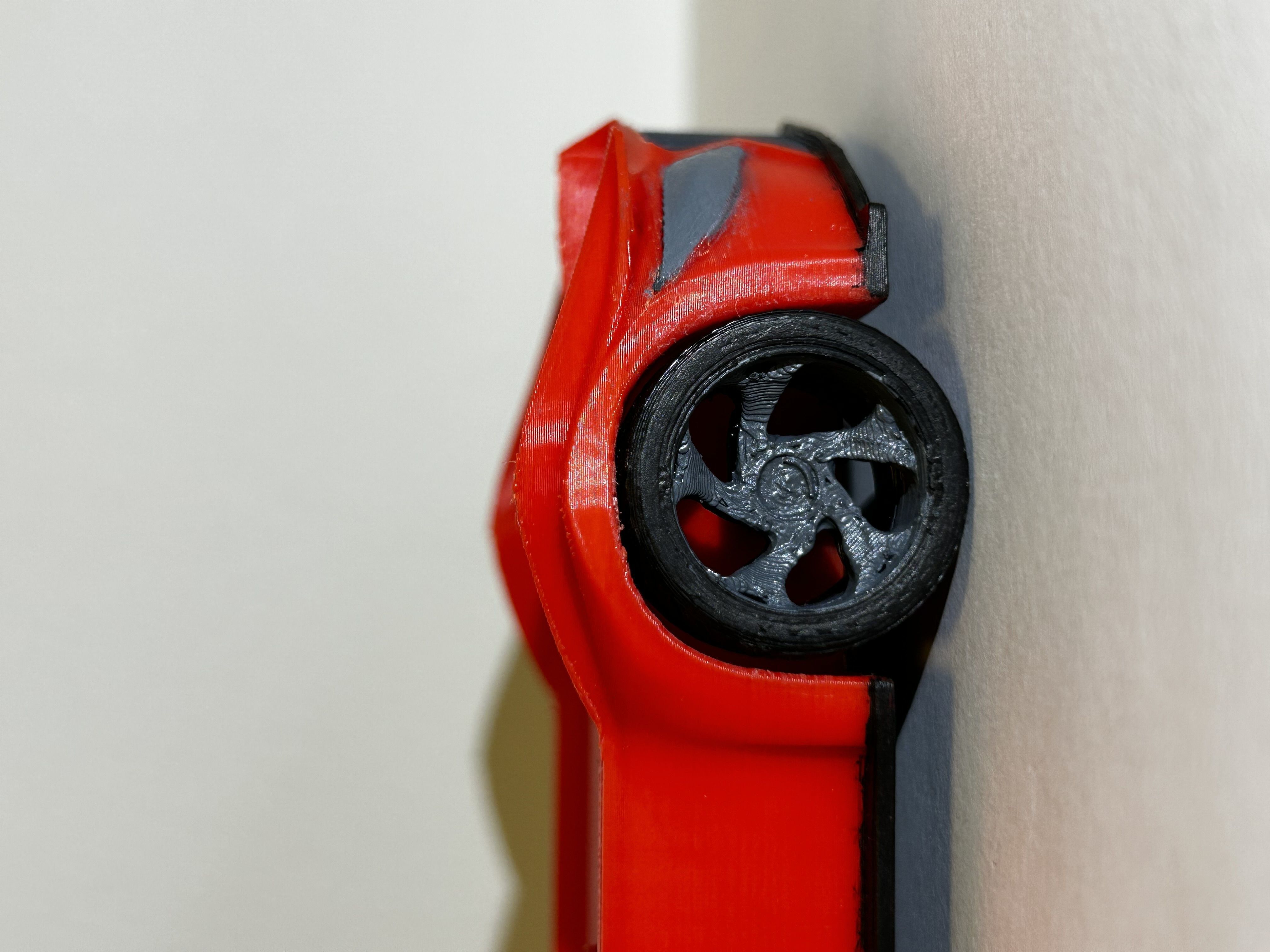 Car Protoype with rotating wheels 3D print model_2