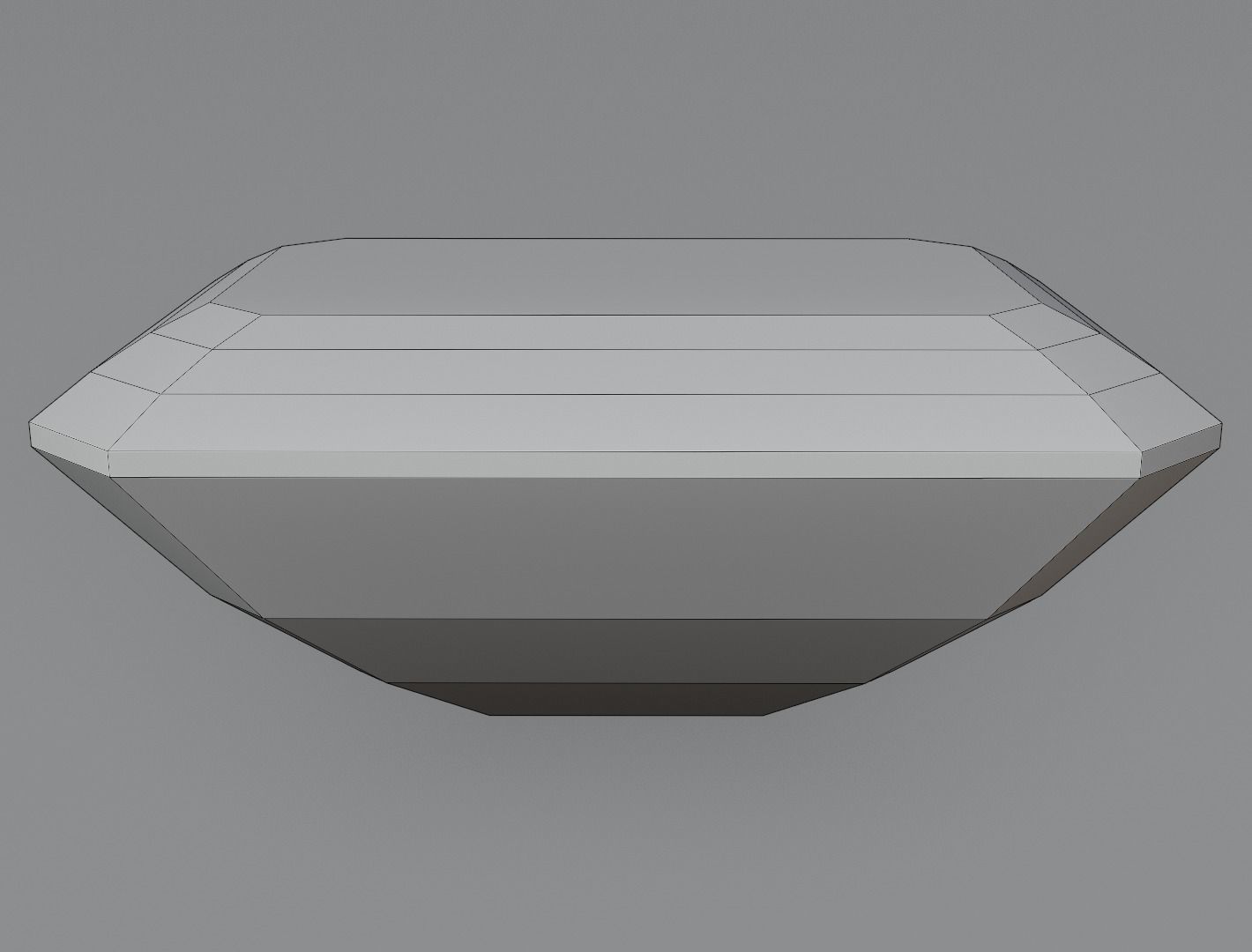 Emerald 3D model Low-poly 3D model_7