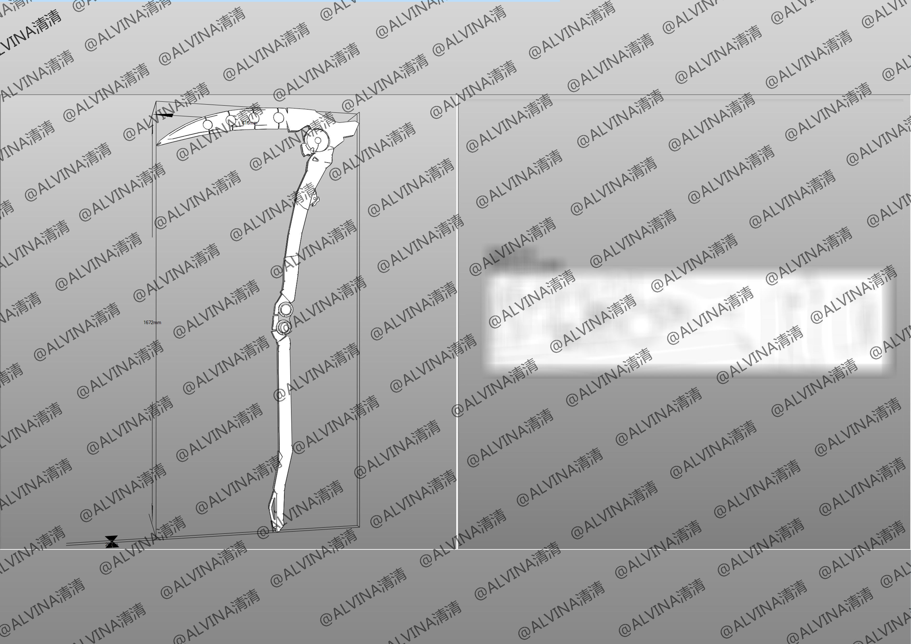 APEX Legends Revenant Primary Armor - DIY Cosplay Pepakura Foam Low-poly 3D model_34