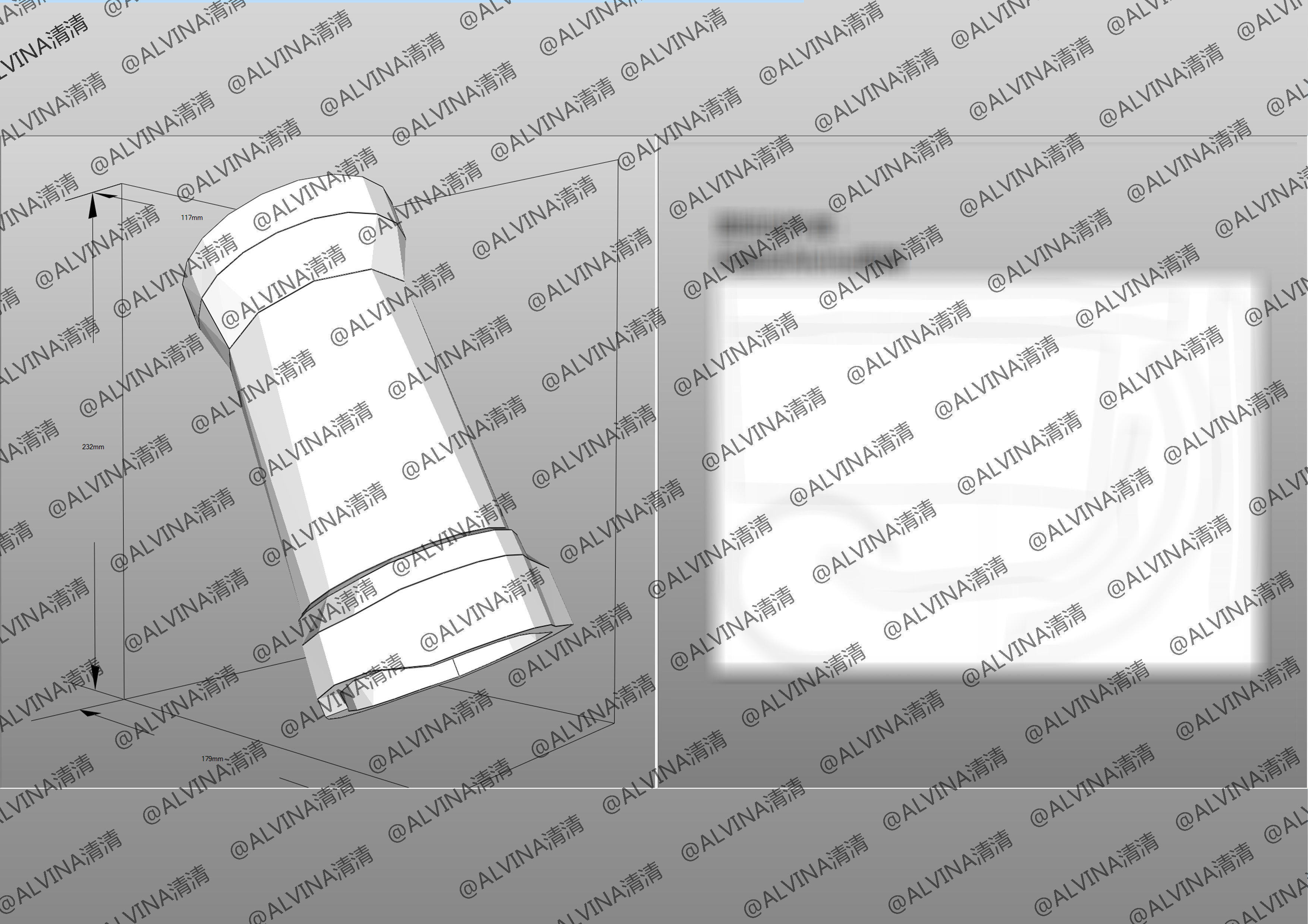 APEX Legends Revenant Primary Armor - DIY Cosplay Pepakura Foam Low-poly 3D model_26