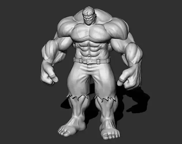 Free Hulk Figure Printable