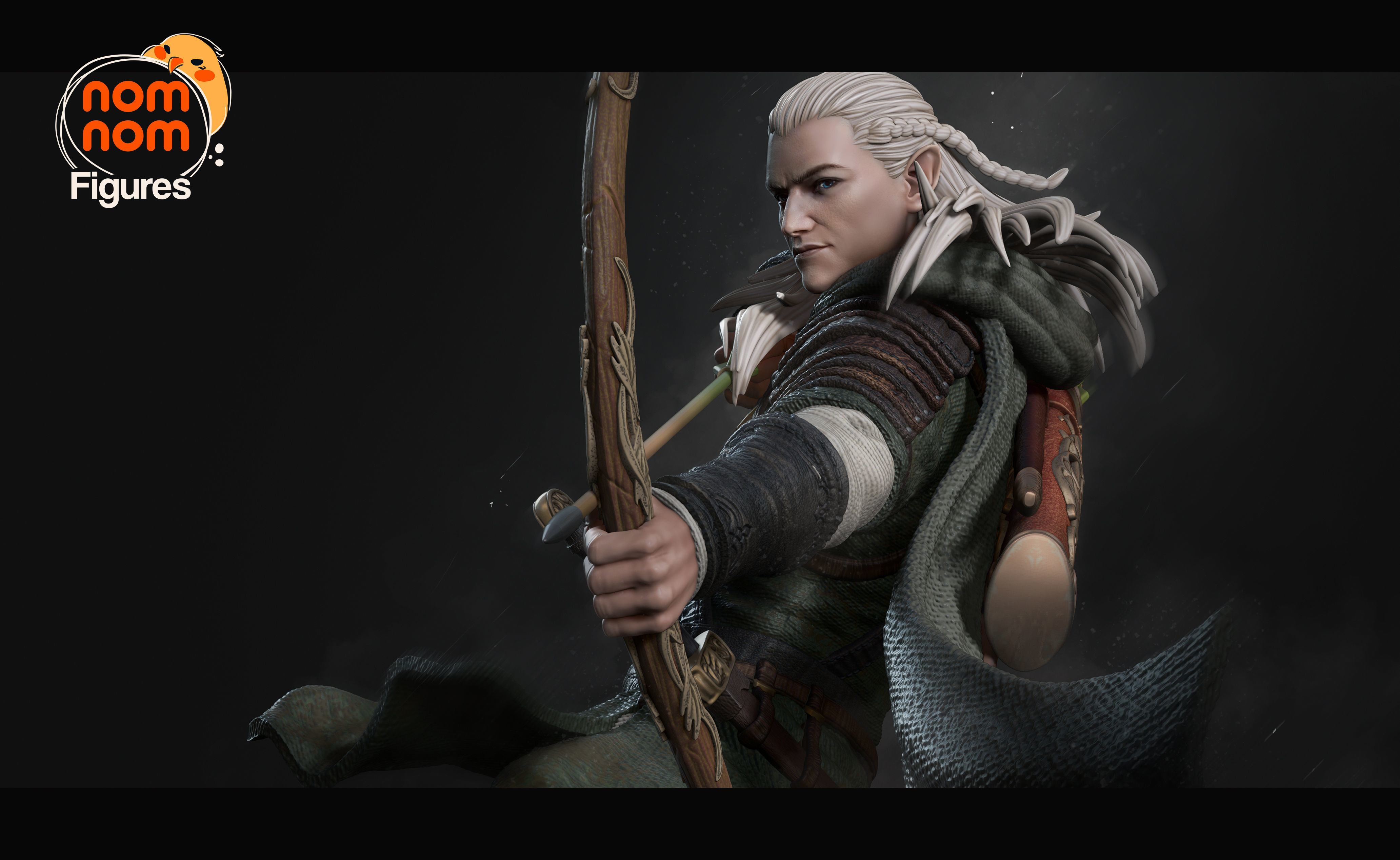 Gimli and Legolas - Lord of the Rings 3D print model_4