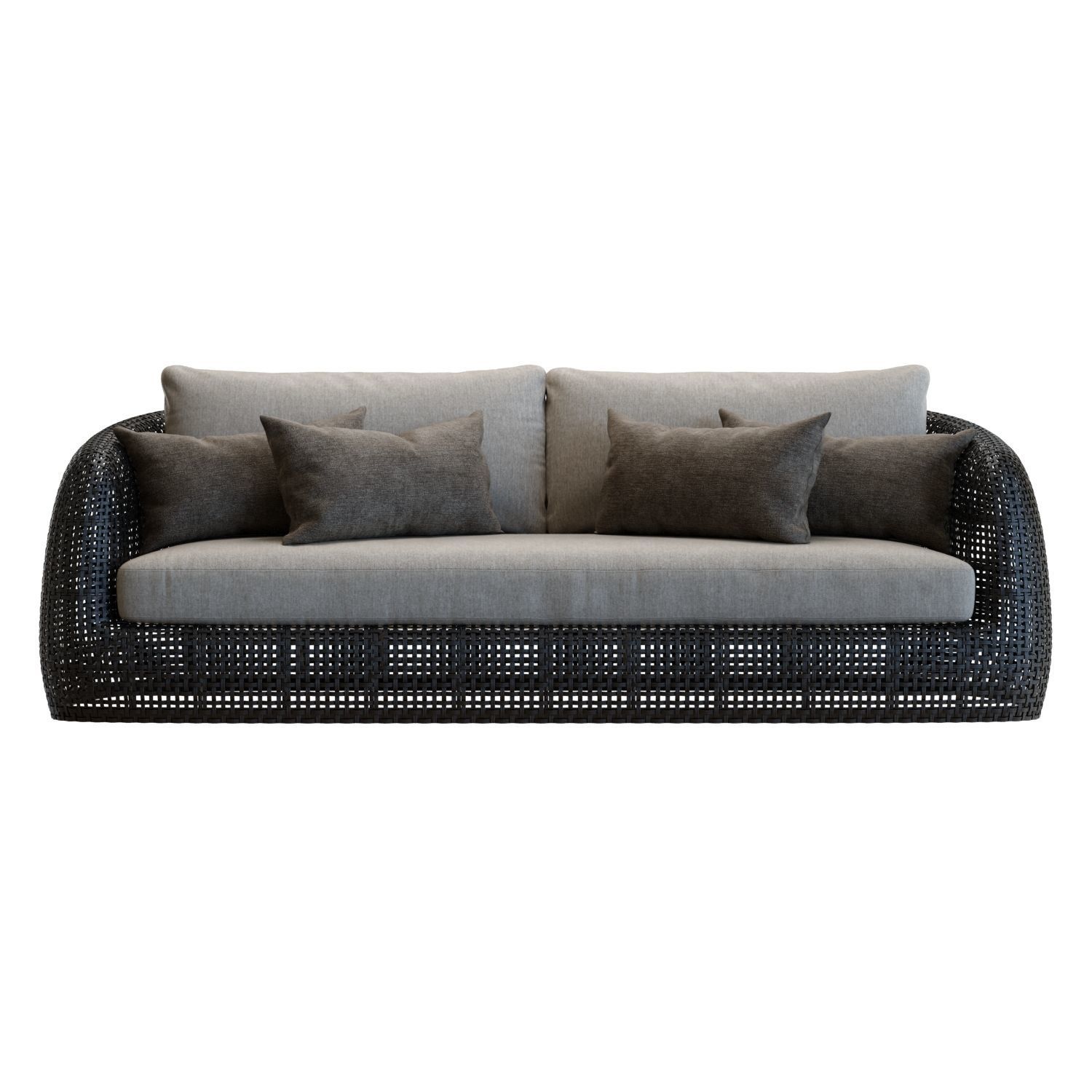 Restoration Hardware Gemini Sofa 3D model_2