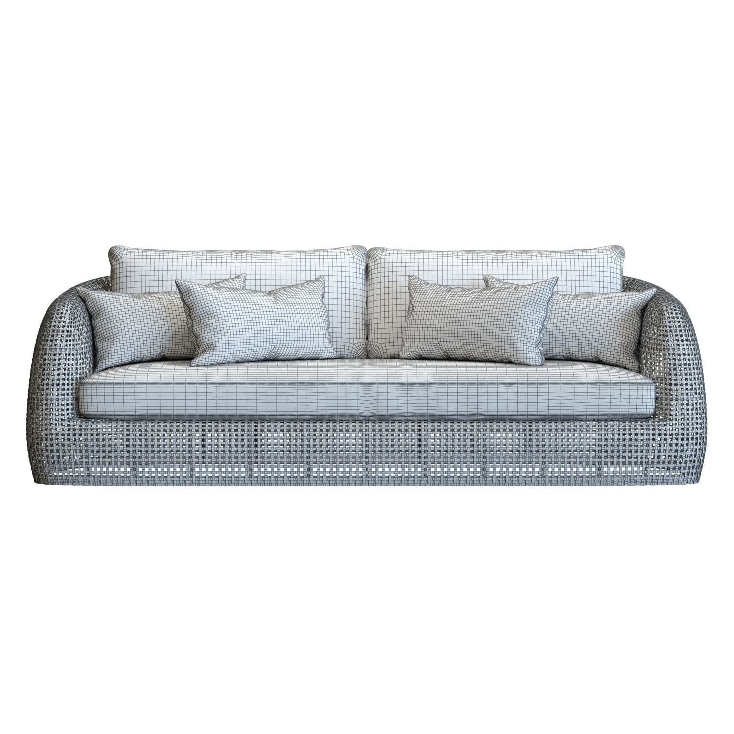 Restoration Hardware Gemini Sofa 3D model_10
