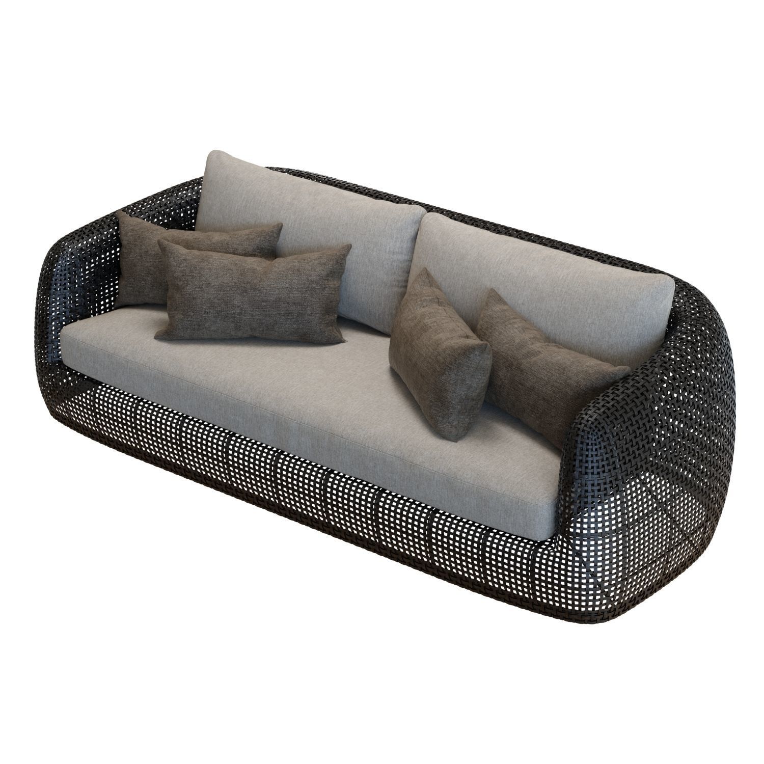 Restoration Hardware Gemini Sofa 3D model_6