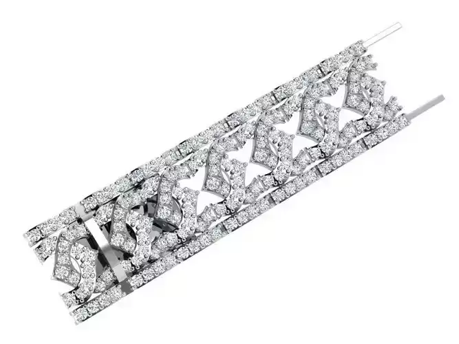 Diamond Chain Bracelet 4629