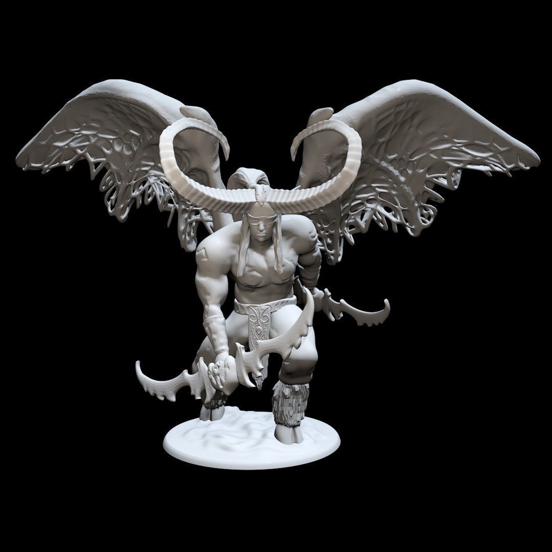Illidan Stormrage 3D print model_1