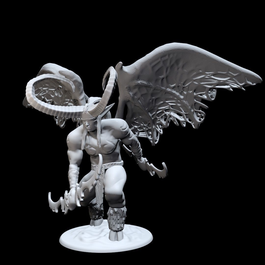Illidan Stormrage 3D print model_6