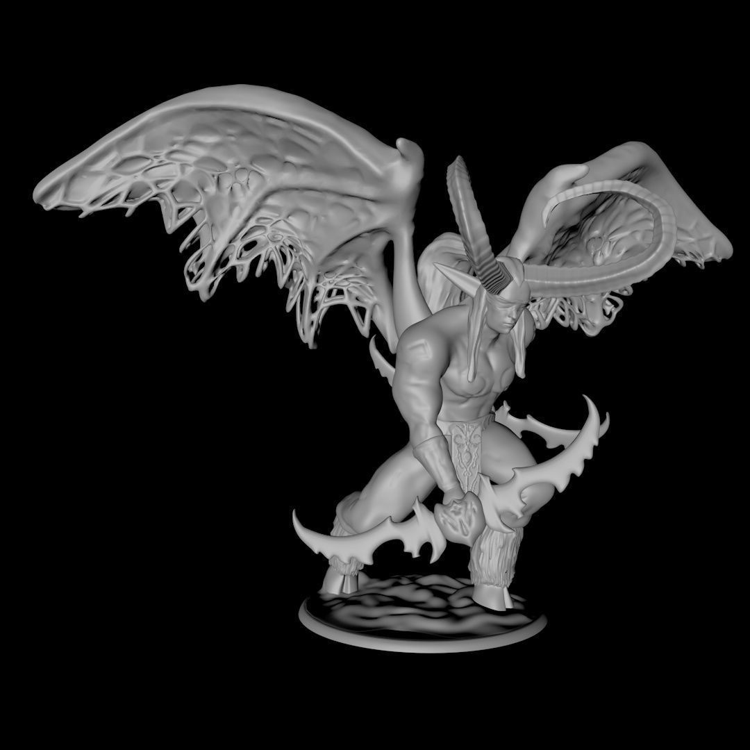 Illidan Stormrage 3D print model_8