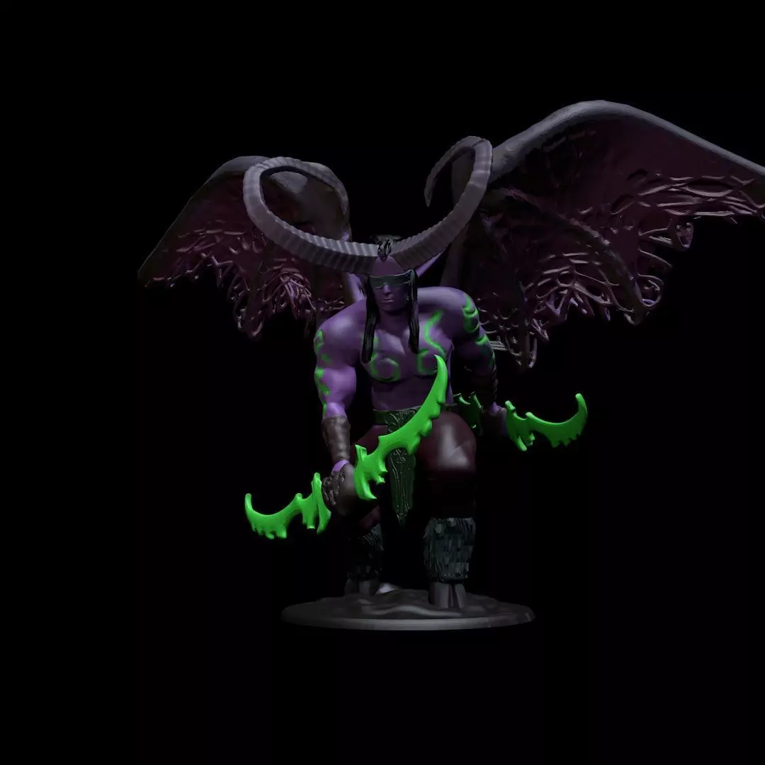 Illidan Stormrage 3D print model_0