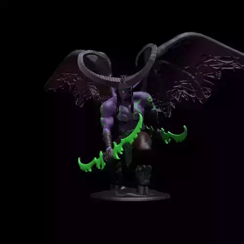 Illidan Stormrage 3D print model