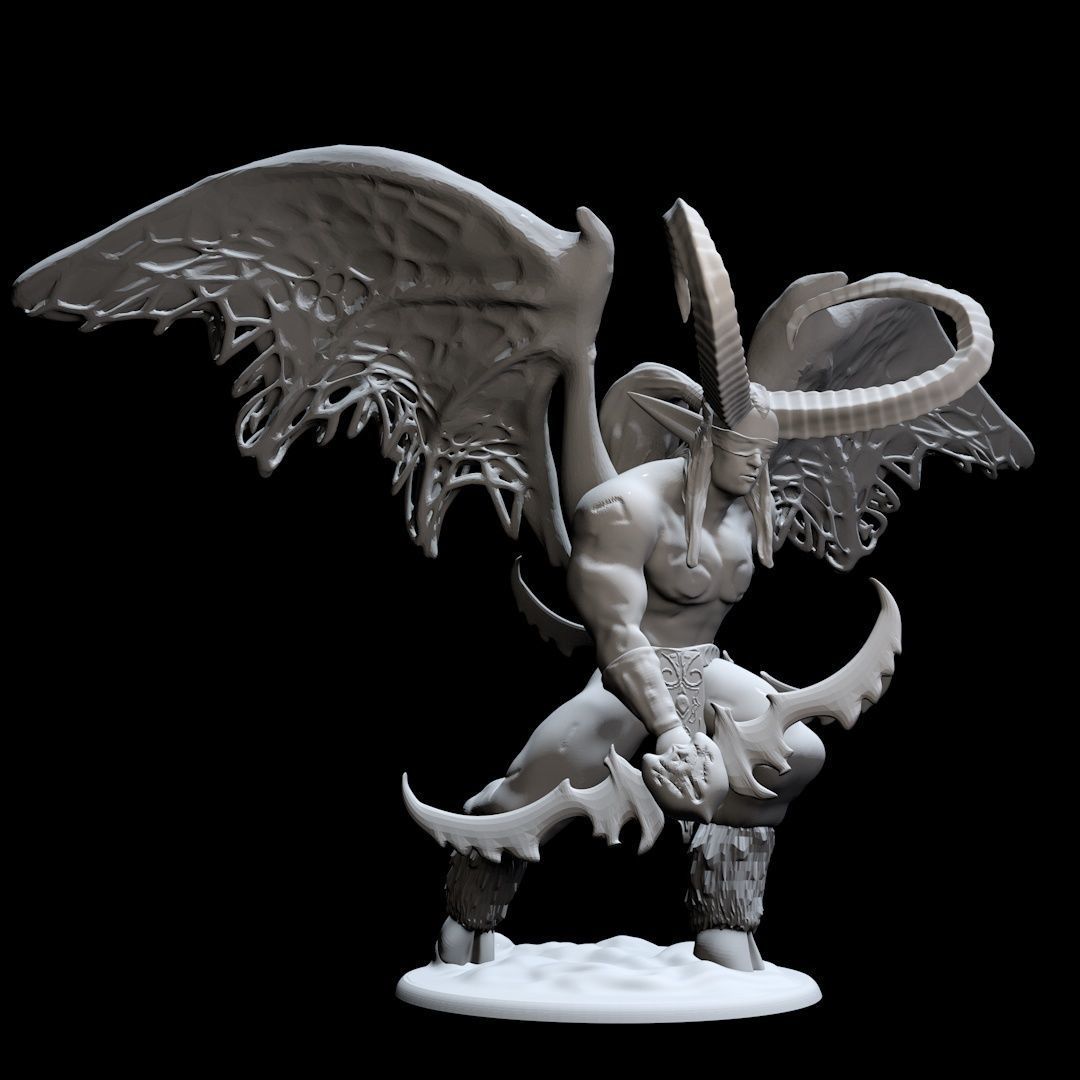 Illidan Stormrage 3D print model_2