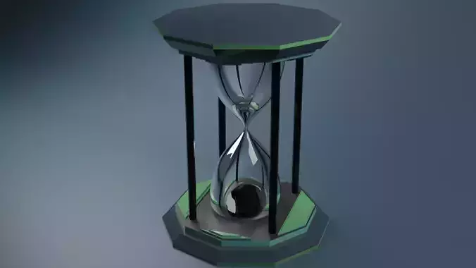 Low Poly Hour Glass