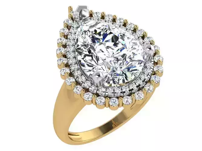 Pear Cluster Ring 4639