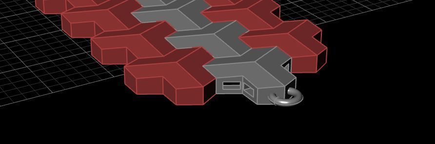 mdtc bracelet 3dm 3D print model_4